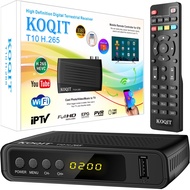 KOQIT HEVC FTA Digital Tv Set-Top Box DVB-C DVB-T2 Tv Box Decoder DVB T2 Tv Tuner H265 FHD Terrestrial Antenna Tvs Receiver y8