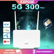 Wifi Router 4G LTE 5G Extender Portable 300Mbps Network Router 2.4G Dual Band SIM Card Connect