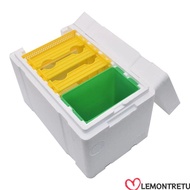 LEMONTREE Queen Bee Breeding Box, Beekeeping Equipment Foam Bee Hive Box Beekeeper Garden Pollinatio