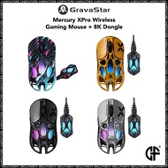 GravaStar Mercury XPro Wireless Gaming Mouse + 8K Dongle