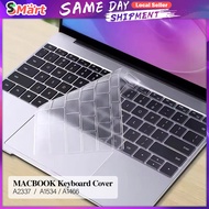 Silicone Keyboard Cover Protector Soft Film for A2337 A1534 A1466 PRO 13 Air Laptop