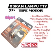MATA Osram 6-eye led bulb bright white T19 H6 universal bulb