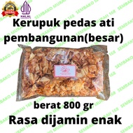 Crackers - spicyKeripik at the legend development rate 800 gr