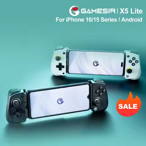 Gamesir X5 Lite Type-C Mobile Gaming Controller with Lightweight Design GameSir Hall Effect Stick an
