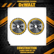 DEWALT DT1952 DT1953 CONSTRUCTION 216x30mm 24T/40T Circular Saw Blade Tool Accessories