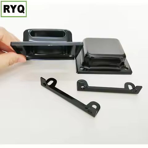 2PCS Transformer Cover EI86/96/105/114 End Bells Screening Can Sealing Shrouds Metal Protective Shie