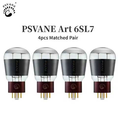 Art 6SL7 PSVANE Vacuum Tube Upgrade 6N9P 6H9C 6SL7 6SL7GT 5691 E6SL7 ECC35 HIFI Audio Valve Electron
