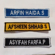 Custom Computer Embroidery Name Bet VECTOR A 394 Size 1.8x8.5cm Neat Stitching Premium Quality Embro