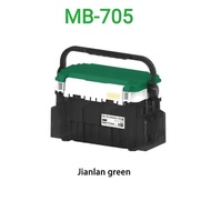 กล่องอุปกรณ์ ใส่อุปกรณ์ตกปลา MEBAO MODEL (MB-705 แถมกระบอกปักคัน 1 อัน) / MB 707 /