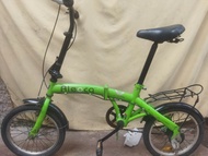 sepeda lipat aleoca 16" second