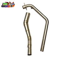 คอท่อ เลส CBR150R 2019 มีสปริง คอเลส แท้ ไม่ขึ้นสนิม งานเชื่อม คอแต่ง คอโต บูช อั้มช๊อป