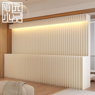 Entrance wall, fake partition display wall, living room partition panel, illuminated screen device, 