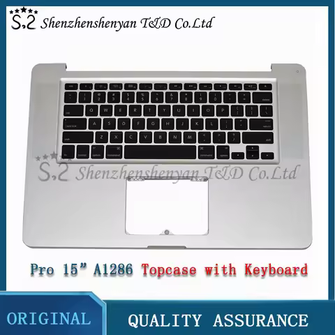 A1286 Top Case Topcase Palmrest US UK Keyboard Backlit for MacBook Pro 15 '' A1286 2011 2012year