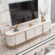 Meja Tv Gold White Credenza
