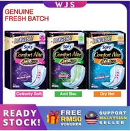 FREE RM50 VOUCHER MLQ Sofy Comfort Nite Slim Wing Anti Bac Dry Net Period Pad Sanitary Pad 29cm 33cm