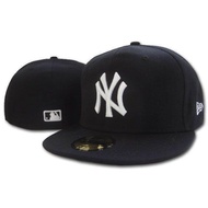 2025 New York NY Yankees Men Women 59FIFTY SnapBack Cap Full Fitted Black n1 U6VB