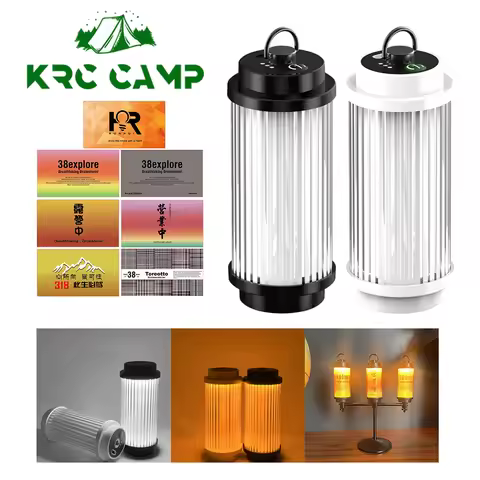 38 Explore Camping Light USB Rechargeable Camping Lanterns 5 Lighting Modes Outdoor Tent Lamp Mini F
