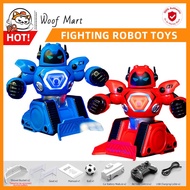 2-Pack Remote Control Fighting Robot Battle Bots Toys Ejecting Battle Robot with Adjustable Sound & 