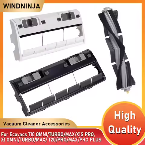 Replacements T10 X1 Main Brush/Cover Accessories For Ecovacs DEEBOT X1 OMNI/TURBO T10 OMNI/TURBO T20