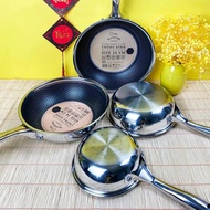 Fivestar Blackcube non-stick pan 16cm/20cm/22cm/24cm/26cm/28cm - Deep Non-Stick Pan