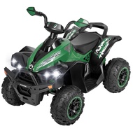 VIVOHOME Kids Ride on ATV, 12V Battery Powered Toy Car with High/Low-Speed 2.7 mph Max Speed, LED Li