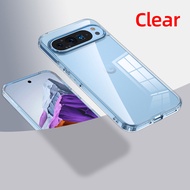UFLAXE ICEY - Ốp Lưng Google Pixel 9 / Pixel 9 Pro XL / Pixel 9A - Ốp Lưng Cứng Chống Sốc Mờ Trong S