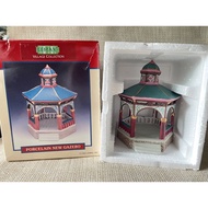 Lemax Village Collection Porcelain Gazebo Christmas Village House