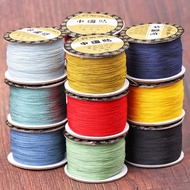 Liz No. 71 Jewelry Thread 0.4mm Braided Ring Necklace Bracelet Winding String Beeswax Southern Red S