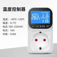 Intelligent Thermostat Automatic Temperature and Humidity Socket Switch Digital Display Controller Kitchen Household Appliances Thermostat