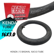 (BD KENDA 16x3.0 ) KENDA INNER TYRE FOR CHILDREN'S BIKES TUBE SIZE 16 X 3.0 JUMBO TIRES FOR BMX BIKE