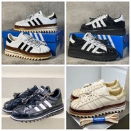 CLOT x Adidas originals Superstar 貝殼頭全皮防滑休閒板鞋 36-45