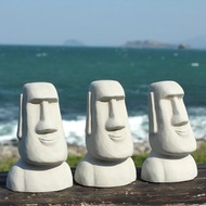 水泥摩艾 Moai－經典小摩艾 巨石像 復活節島