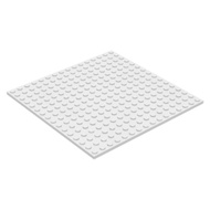 LEGO LOOSE PARTS- Dark Gray/White Plate 16x16 #91405 NEW