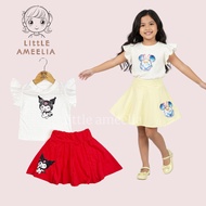 Little Ameelia | Carol Terno Skirt Coords OOTD for Kids Girls Birthday Church Outfit 5-7 Years Old