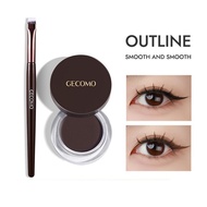 Gel Eyeliner Gel Long -lasting Gecomo Waterproof Eyeliner Gel Quickly Dry