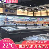 HY-$ Elegant Treasure Factory Direct Supply Combination Chest Freezer Commercial Freezer Supermarket Dumpling Ice Cream
