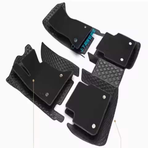 5D Custom Car Floor Mats For Nissan Patrol Y61 Y62 Y63 Armada Auto Carpets Double Layer Foot Coche F