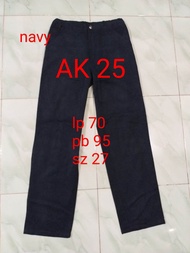 kode:AK25/PL celana katun cewek/celana cewek second/celana panjang/pakaian cewek/thrift celana katun