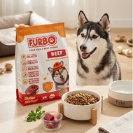 (10 Pcs) Furbo Dog Food Beef 800g Fraspack Pack