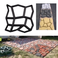 Garden Mold Walk Pavement Reusable DIY Manually Paving Cement Brick Stone Road Concrete Molds Manual