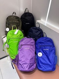 全新日本Montbell户外登山雙肩包15L防水超輕大容量男女同款雙肩包可摺疊旅行包 Montbell backpack Montbel背囊Montbel背包Montbel袋