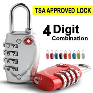 4 Digit Combination TSA Lock
