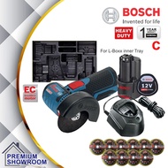 Bosch GWS 12V-76 V-EC Professional SOLO/BATTERY SET Cordless Angle Grinder(solo mean no Battery & Ch