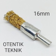 MATA 16MM WIRE BRUSH DRILL BIT - WIRE END BRUSH - 16MM BROOM BRUSH DRILL BIT