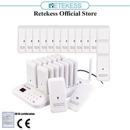【In Stock】Retekess TD157 Restaurant Pager Calling System With 16 Pager Receivers For Clinic Food Tru