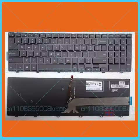For Dell Inspiron 7000 7557 7559 5547 5545 5545 (with backlit laptop keyboard)