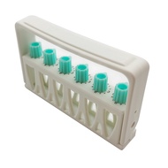 Dental File Counting Sterilizer Rack 6 Holes Counting 12 Times Autoclavable File Rack