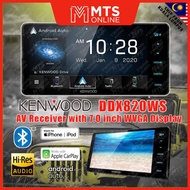 KENWOOD DDX820WS AV Receiver with 7.0 inch WVGA Display