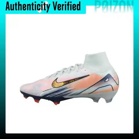 Nike Mercurial Superfly 10 Soccer Shoes Unisex White Blue FZ1385-300