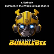 Killerbody Transformers Bumblebee Cartooon Bluetooth Headset Ear Buds Sports headphones Earphone TWS